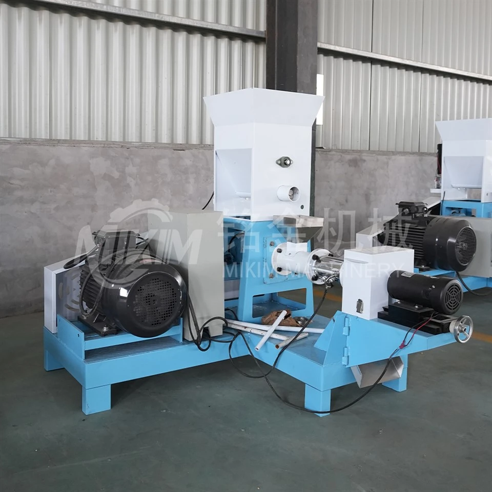 40–200kg/h Small Floating Fish Food Pellet Maker Machine For Sale