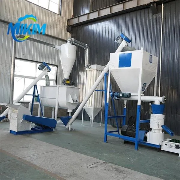 Chicken pellet feed production line